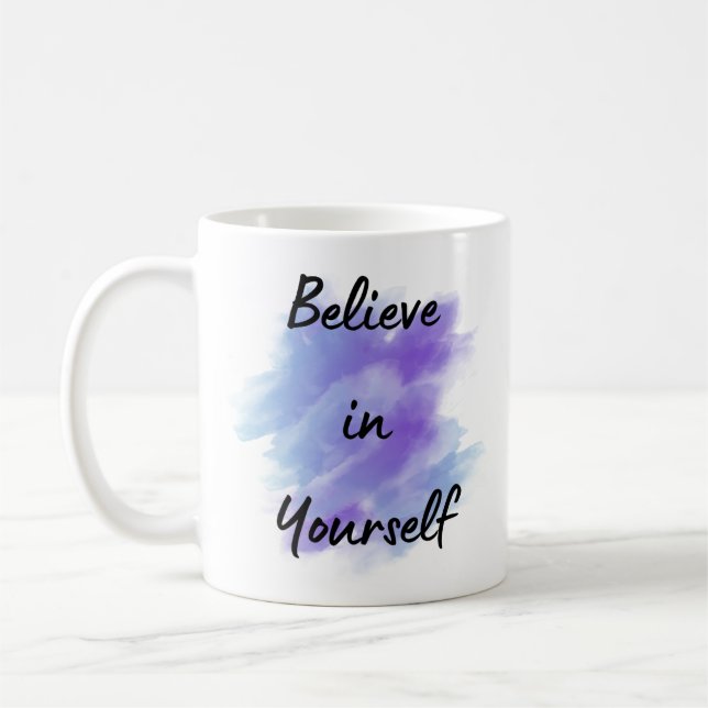 Crois en toi-même Mug (Gauche)