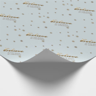 Crois. Papier cadeau de nom personnalisé