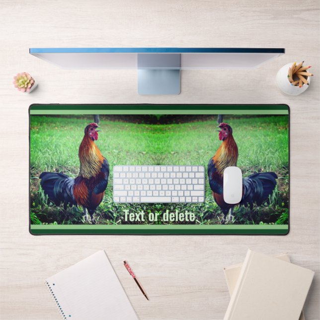 Croisement de coq animal personnalisé (Bureau 1)