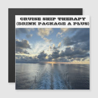 CROISIÈRE NAVIRE THÉRAPIE CROISIÈRE PORTE MAGNET