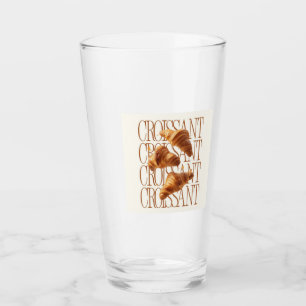 Croissant Ästhetik Food Poster – Französische Bäck Glas