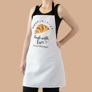 Croissant-Bäcker Moderne Küche Minimalistisches Ba Schürze