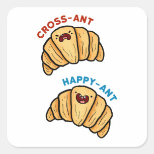 Croissant Croissant Pudding Sticker