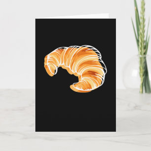Croissant Frankreich Reise Eiffelturm Karte
