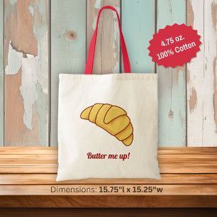 Croissant Large Tote Bag Tragetasche