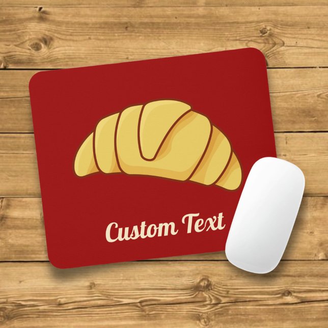 Croissant Mouse Pad Mousepad (Von Creator hochgeladen)