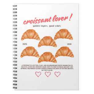 Croissant Notizblock