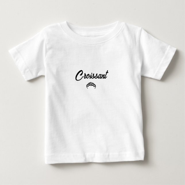 Croissant One-zee Baby T-shirt (Vorderseite)