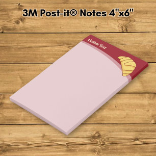 Croissant Post-it Klebezettel