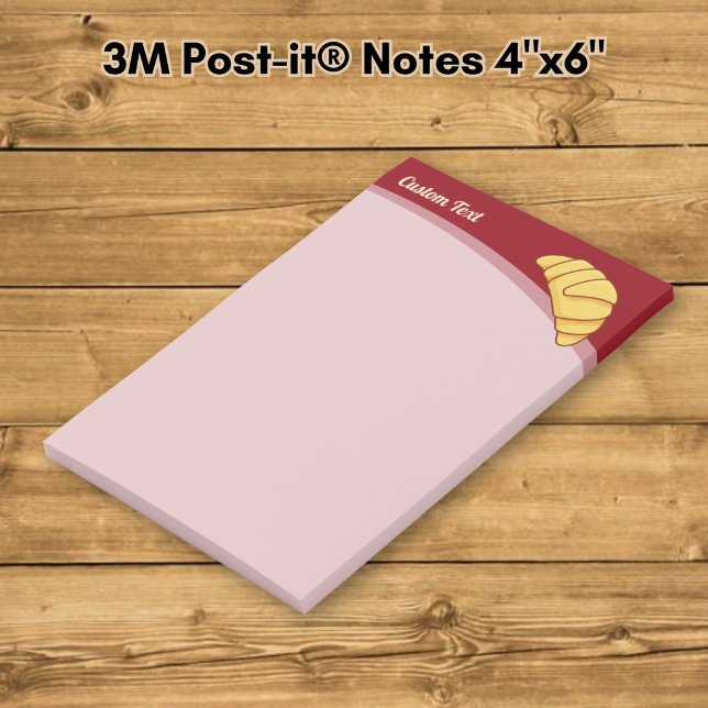 Croissant Post-it Klebezettel (Von Creator hochgeladen)