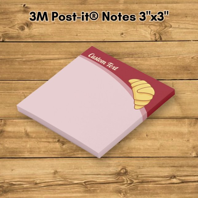 Croissant Post-it Klebezettel (Von Creator hochgeladen)
