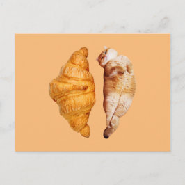 Croissant Postkarte