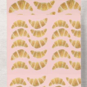 Croissant Rose Aquarell  All In One Einladung