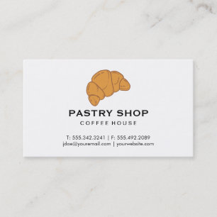 Croissant Visitenkarte