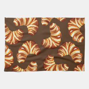 Croissants Geschirrtuch
