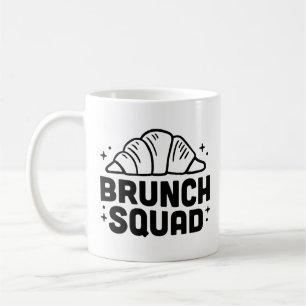 Croissants Kaffeetasse