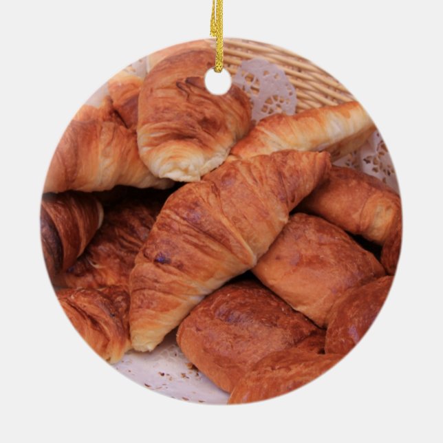 Croissants Weihnachtsschmuck (Hinten)