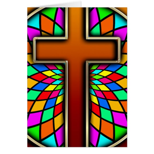 CROIX AVEC LE VERRE SOUILLÉ (Devant)