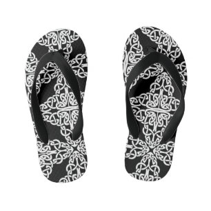 croix celtique enfants tongs flops