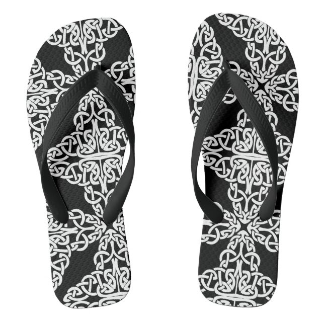 croix celtique tongs adultes (Semelle)