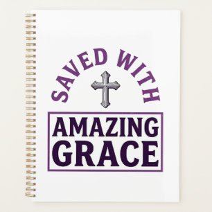 Croix chrétienne Amazing Grace vintage