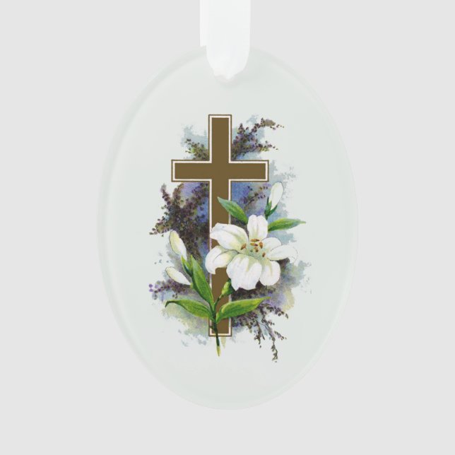 Croix chrétienne en or (devant)