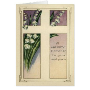 Croix Chrétienne Muguet de la vallée