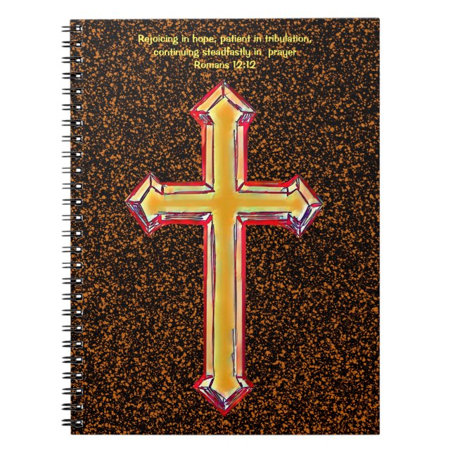 Croix de la foi Journal de prière Bible Verse Spir (Devant)