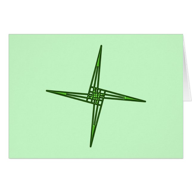 Croix de Saint-Brian Cross Irlande Ireland Eire (Devant horizontal)