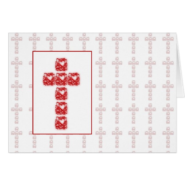 Croix des coeurs (Devant horizontal)