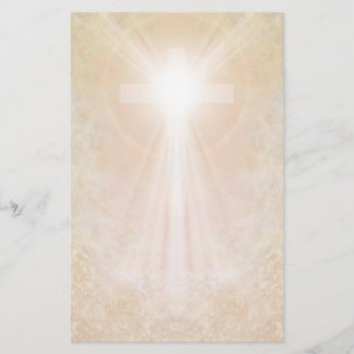 Croix en papeterie d'or