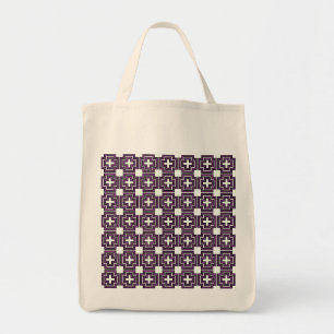Croix et Carré pourpre - Sac fourre-tout