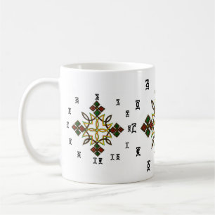 Croix éthiopienne - tasse de horodateur