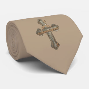 Croix Occidentale Avec Corde Et Cravate D'Impressi
