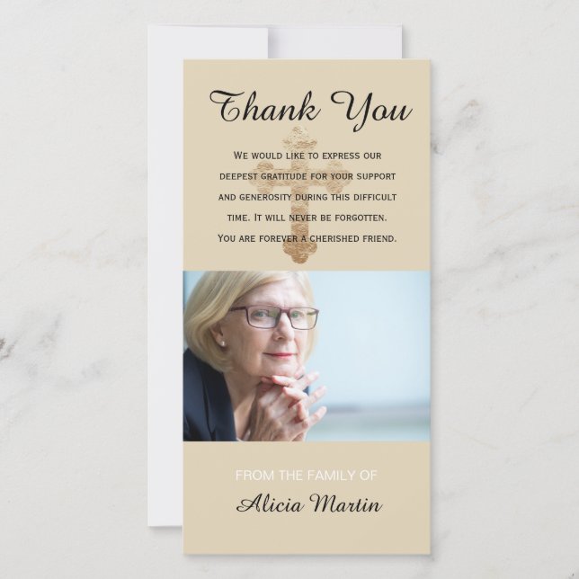 Croix religieuse de Merci commémoratif de (Devant)