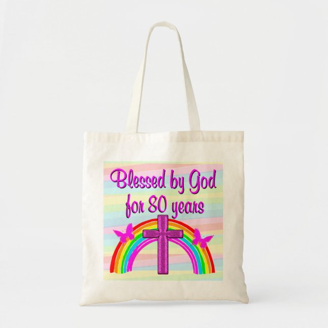 CROIX ROSE ET PLUIE 80E ANNIVERSAIRE SAC FOURRE-TO (Devant)