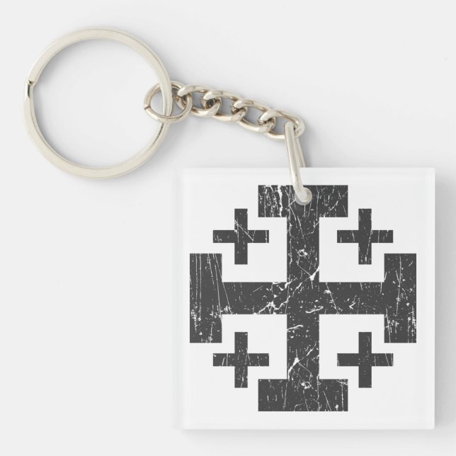 croix terre sainte grunge symbole de religion Jéru (Devant)