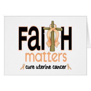 Croix utérine 1 de sujets de foi de Cancer