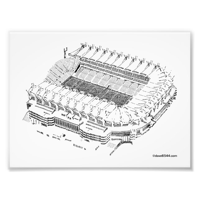 Croke Park Aerial Fotodruck (Vorne)