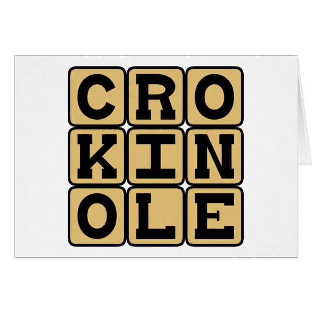 Crokinole, Brettspiel (Vorderseite (Horizontal))