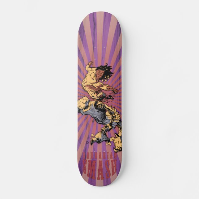 Crom das Gnarbarian Skateboard (Vorderseite)