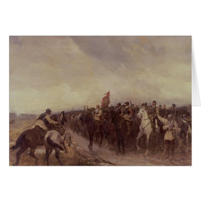 Cromwell bei Dunbar, 1650 (Vorderseite (Horizontal))