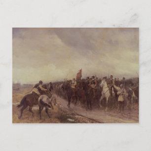 Cromwell in Dunbar, 1650 Postkarte
