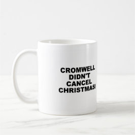 Cromwell und die Weihnachtszeit-Tasse Kaffeetasse