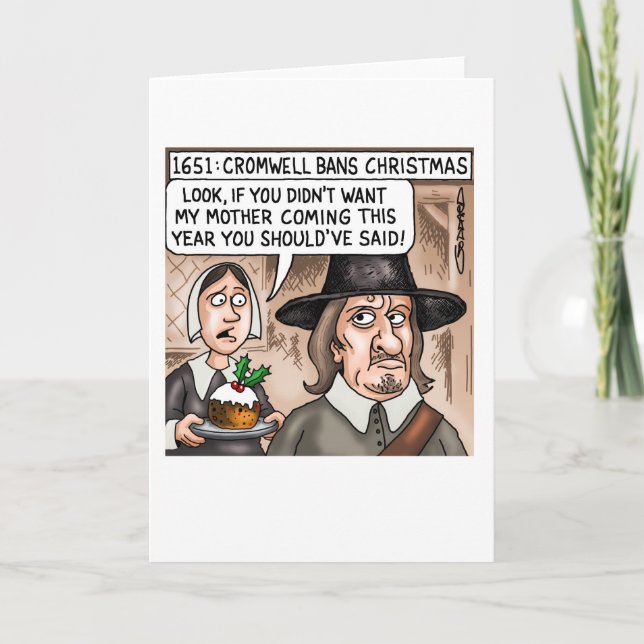 Cromwell verbietet Weihnachten (Vorderseite)