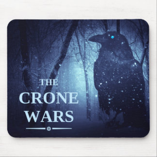 Crone Wars mousepad - sitting crow