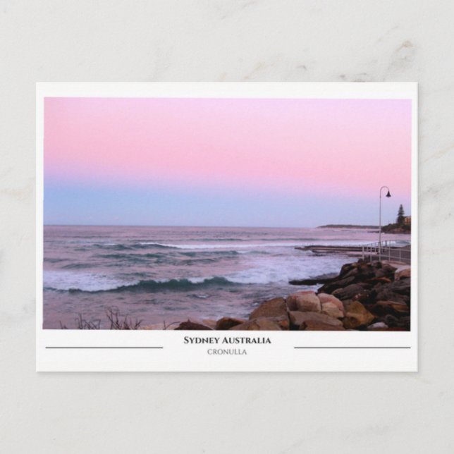 Cronulla Beach Sydney Postkarte (Vorderseite)