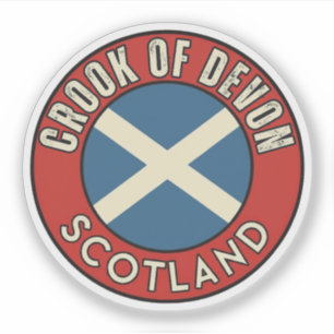 Crook of Devon, Schottland Aufkleber