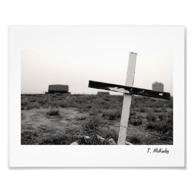 Crooked Cross Foto Print (Vorne)