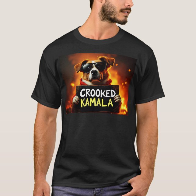 Crooked Kamala T-Shirt (Vorderseite)